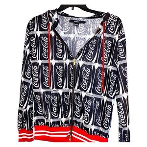 Joyrich LA coca-cola mesh hoodie